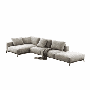 Vila L Shape shown in angled view for stylish home seating