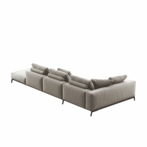 Vila L Shape sofa design in room view for contemporary interiors