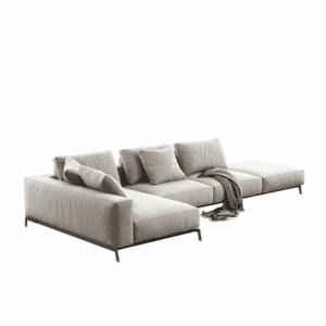 Vila L Shape L shaped sofa detail view for comfortable living spaces