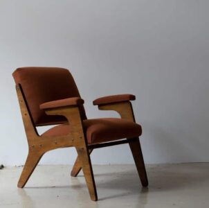 Dusk Living Chair side profile for modern living room seating