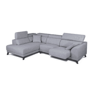 Klyto L Shape shown in angled view for stylish home seating