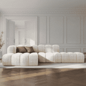 Haze L Shape shown in angled view for stylish home seating