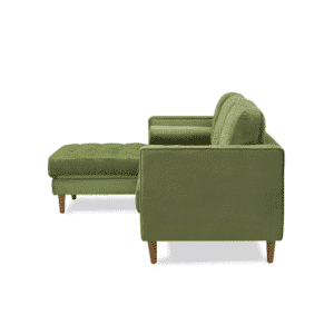 Zeno L Shape shown in angled view for stylish home seating