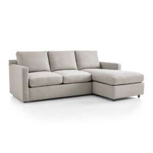 Talo L Shape shown in angled view for stylish home seating