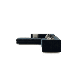 Velin L Shape sofa design in room view for contemporary interiors