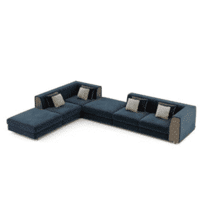 Velin L Shape L shaped sofa detail view for comfortable living spaces
