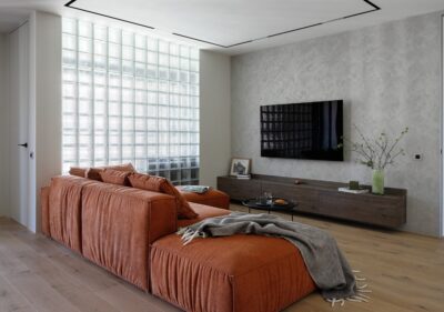 Rina L Shape shown in angled view for stylish home seating