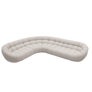 Hylor L Shape sofa design in room view for contemporary interiors