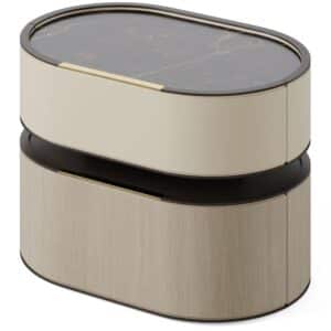 Lumo Nightstand Set in minimal neat furniture view