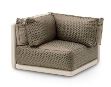 Merko L Shape furniture piece in side view for elegant lounge areas