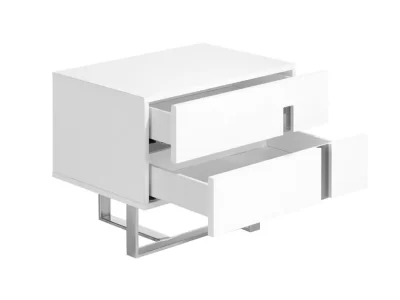Mara Nightstand Set in bright practical bedside arrangement