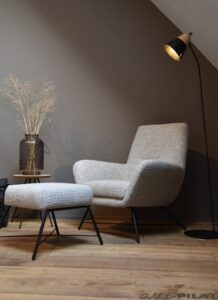 Neroa Living Chair side profile for coordinated room layouts