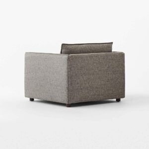 Pear Living Chair side profile for polished furniture displays