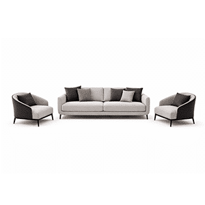 Lumin Living Room Set premium view for refined home seating