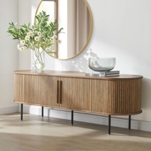 Rira Buffet in a front angle for coordinated dining room decor