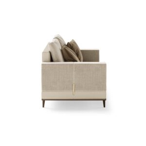 Silk Living Sofa front view for modern living room sofa furniture