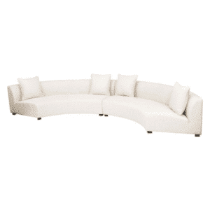 Sona L Shape shown in angled view for stylish home seating