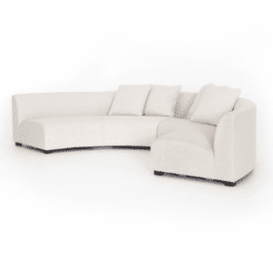 Sona L Shape sofa design in room view for contemporary interiors