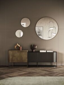 Savi Buffet presented from a front angle for home interiors