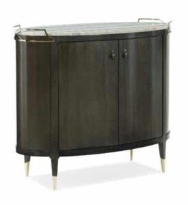 Sena Buffet in a side profile for coordinated dining room decor