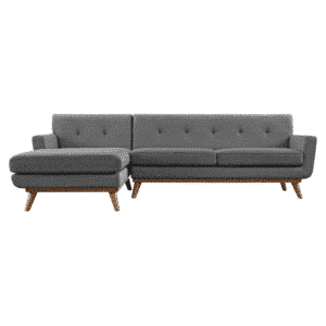 Sylon L Shape sofa design in room view for contemporary interiors