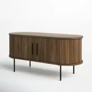 Sina Buffet displayed with a side profile for elegant dining spaces