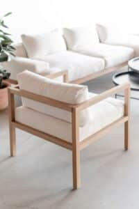 Timo Living Chair room view for elegant room decor