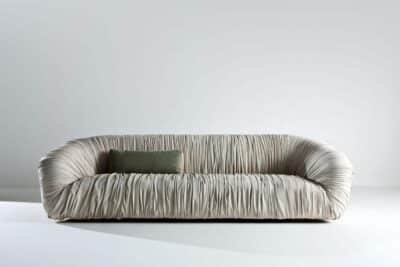 Zevia Living Sofa front view for modern living room sofa furniture