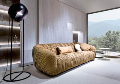 Zeton Living Sofa front view for modern living room sofa furniture