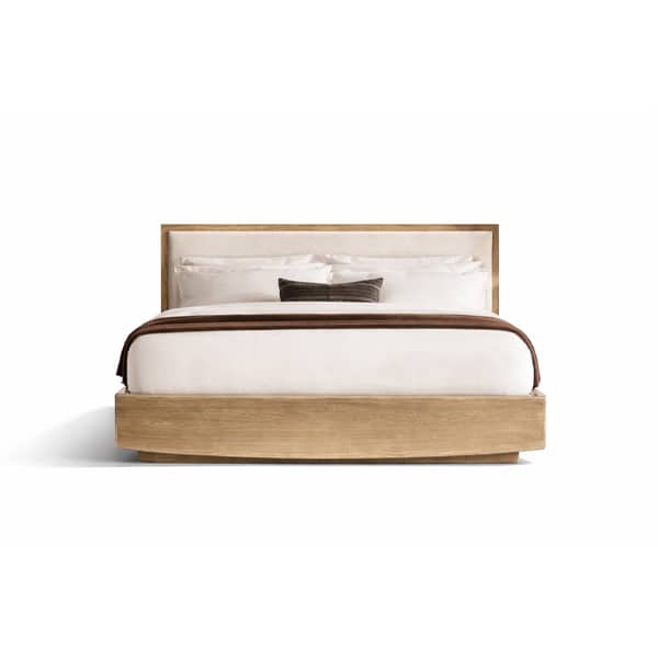 Bedroom Bed and Nightstand Set presented in a cozy bedroom with serene detail perspective