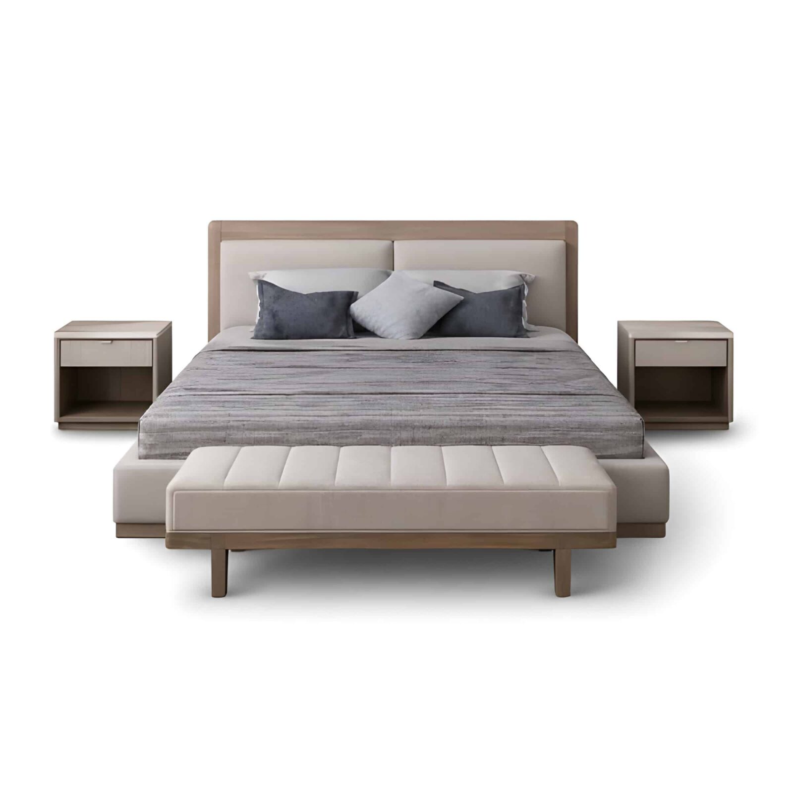 Nori Bed and Nightstand Set