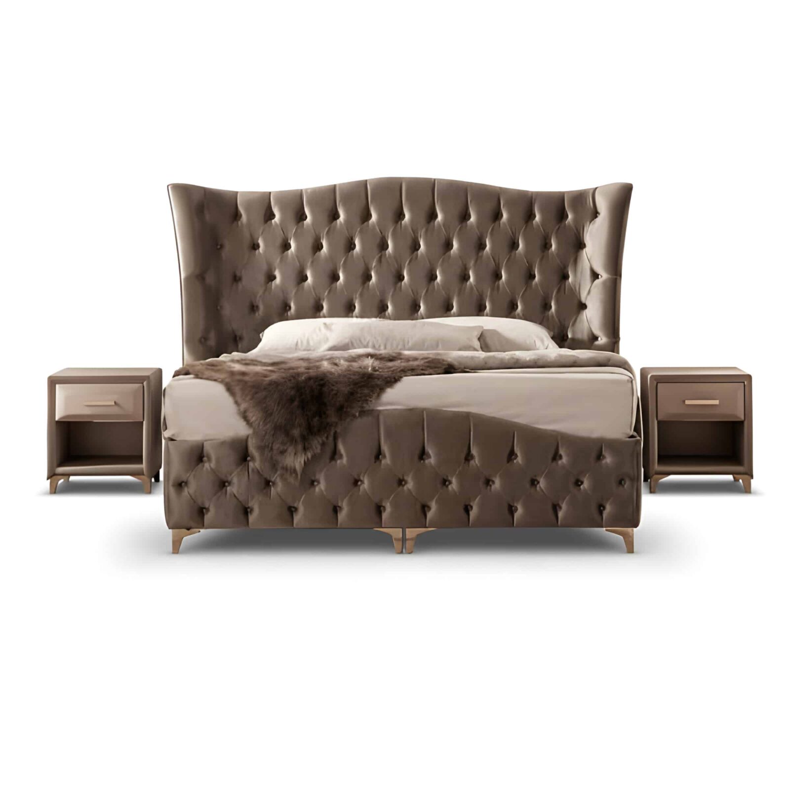 Nilo Bed and Nightstand Set