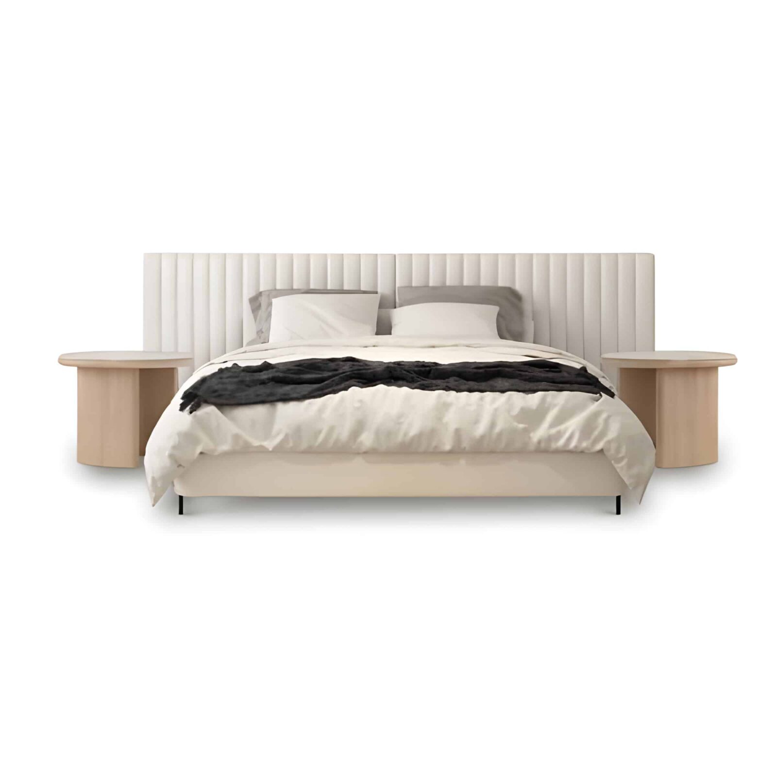 Sola Bed and Nightstand Set