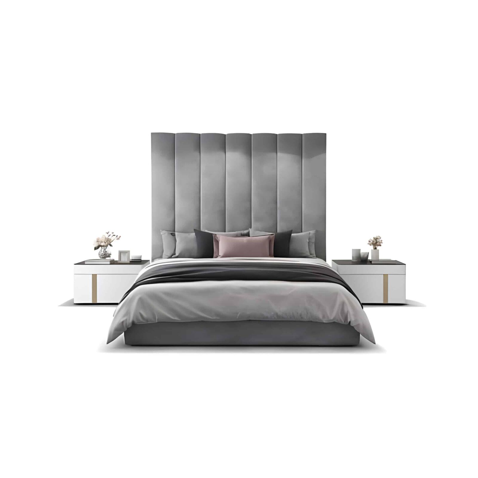 Lano Bed and Nightstand Set