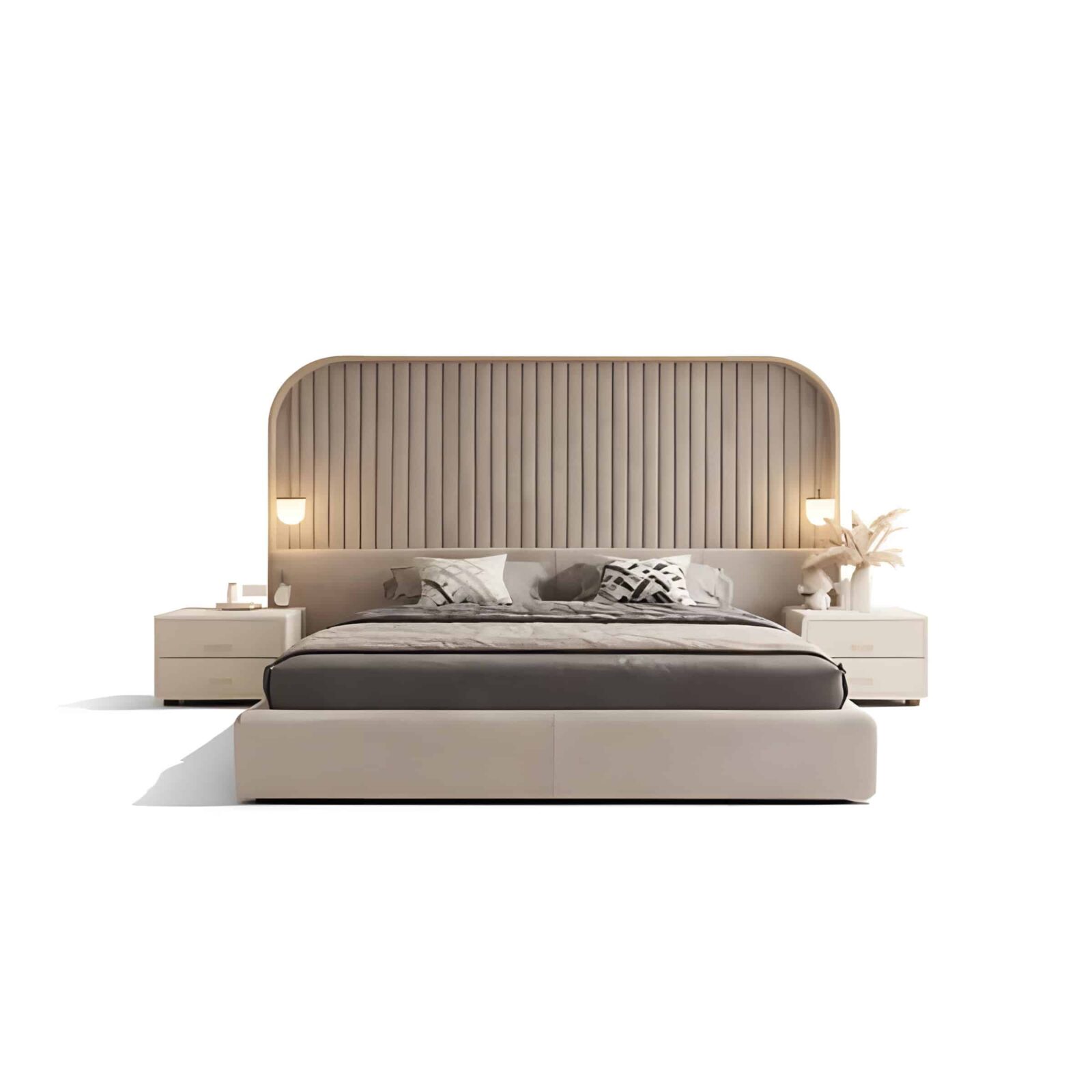 Ivar Bed and Nightstand Set