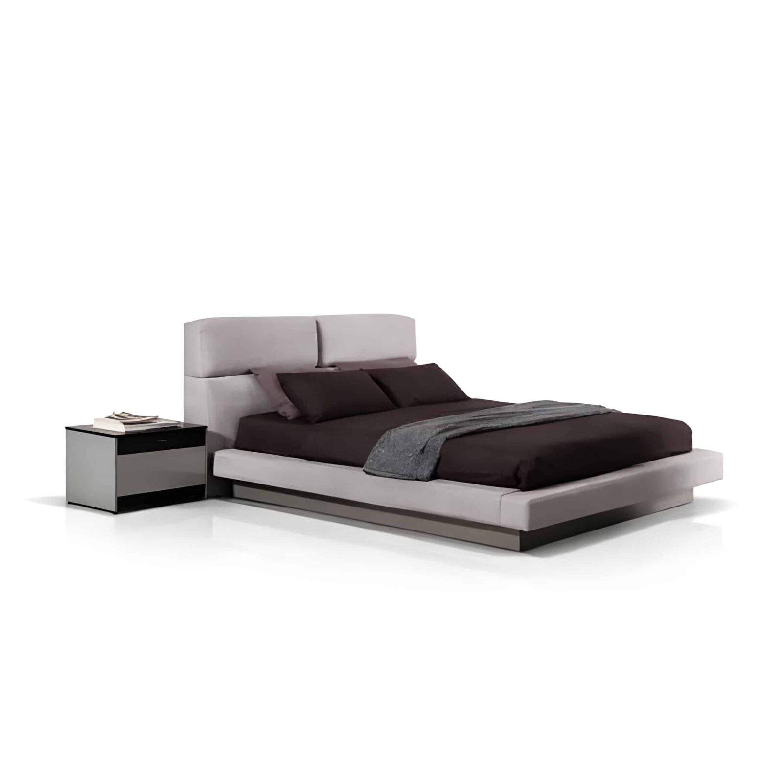 Divo Bed and Nightstand Set