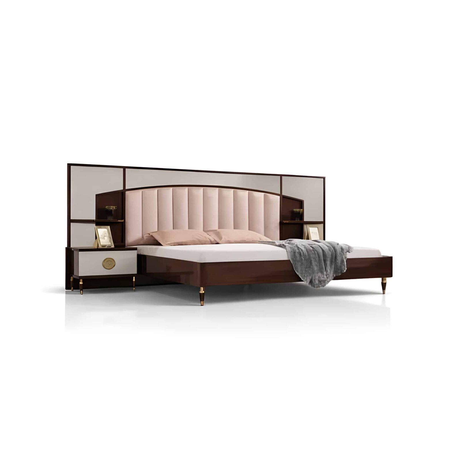 Bedroom set bed and wardrobe view - image 61659