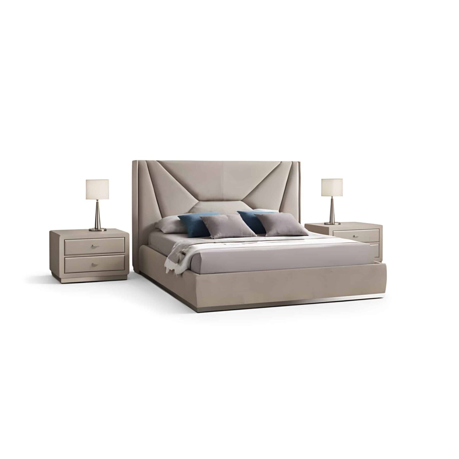 Bedroom set furniture finish and room styling view - image 62014