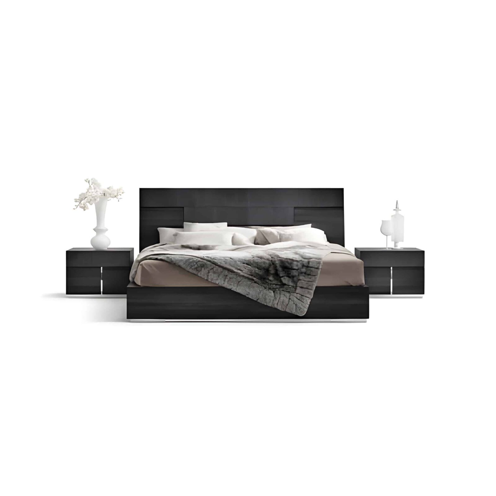 Rino Bed and Nightstand Set
