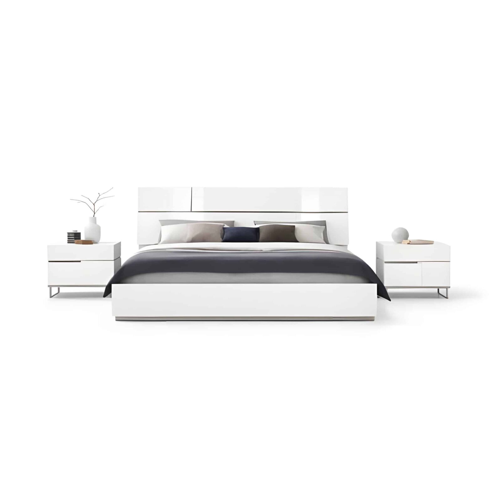Davia Bed and Nightstand Set