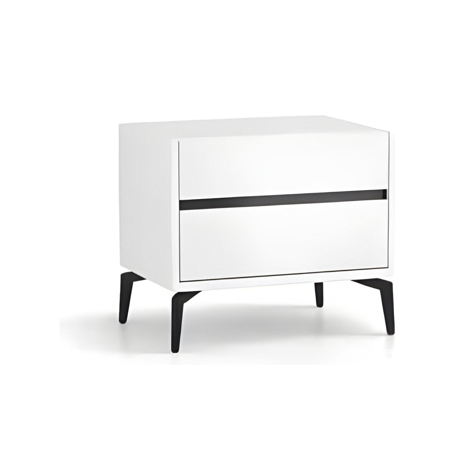 Zeno Nightstand Set in graceful practical bedside arrangement