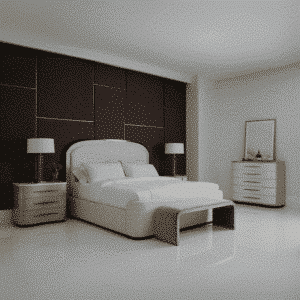 Nia Bedroom Set coordinated bedroom furniture storage view