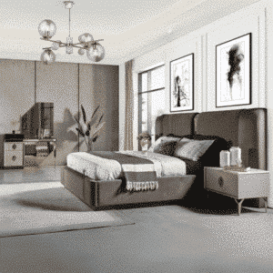 Ova Bedroom Set front composition for modern bedroom decor