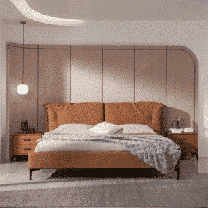 Paradise Bedroom Set finish detail angle