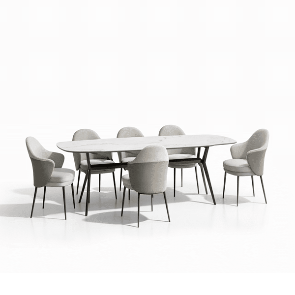 Romel Dining Table and Chairs