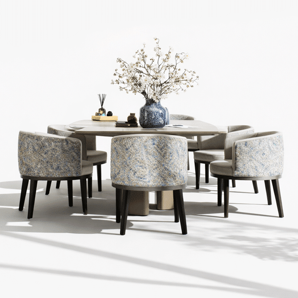 Ravi Dining Table and Chairs