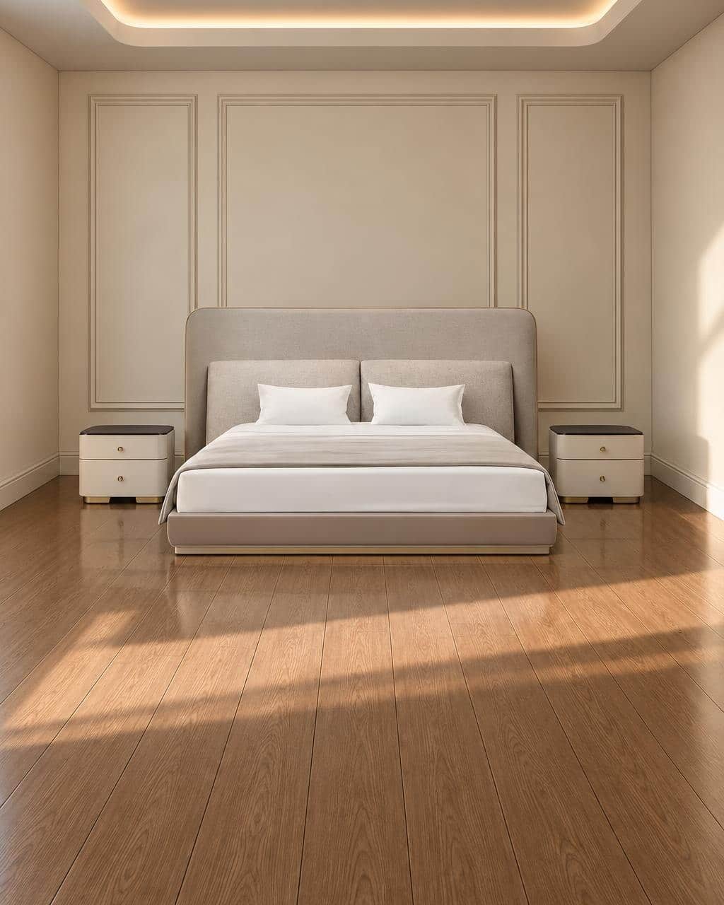 Vero Bed and Nightstand Set