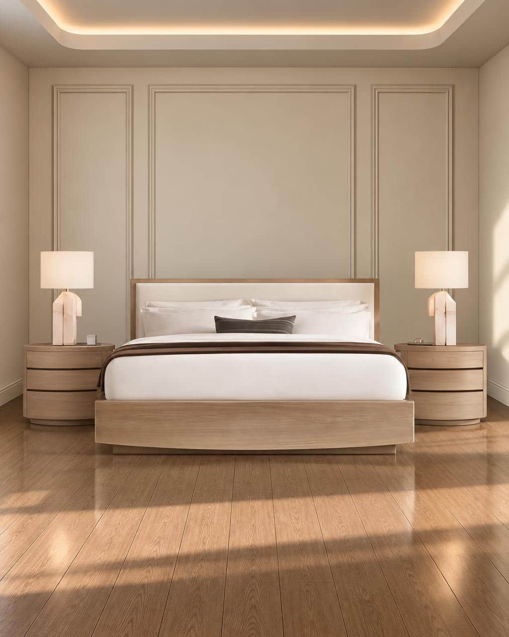 Sami Bed and Nightstand Set
