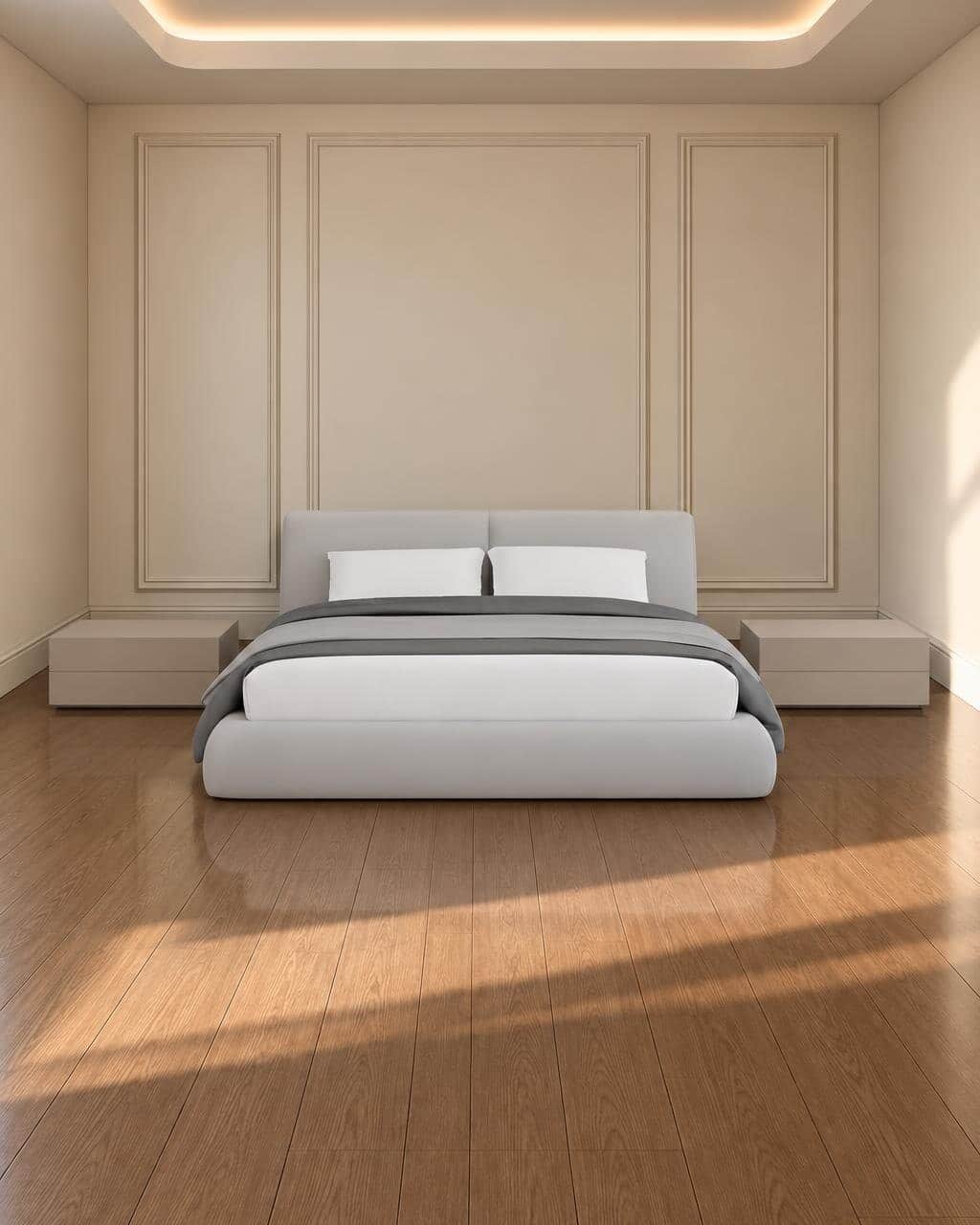 Vera Bed and Nightstand Set