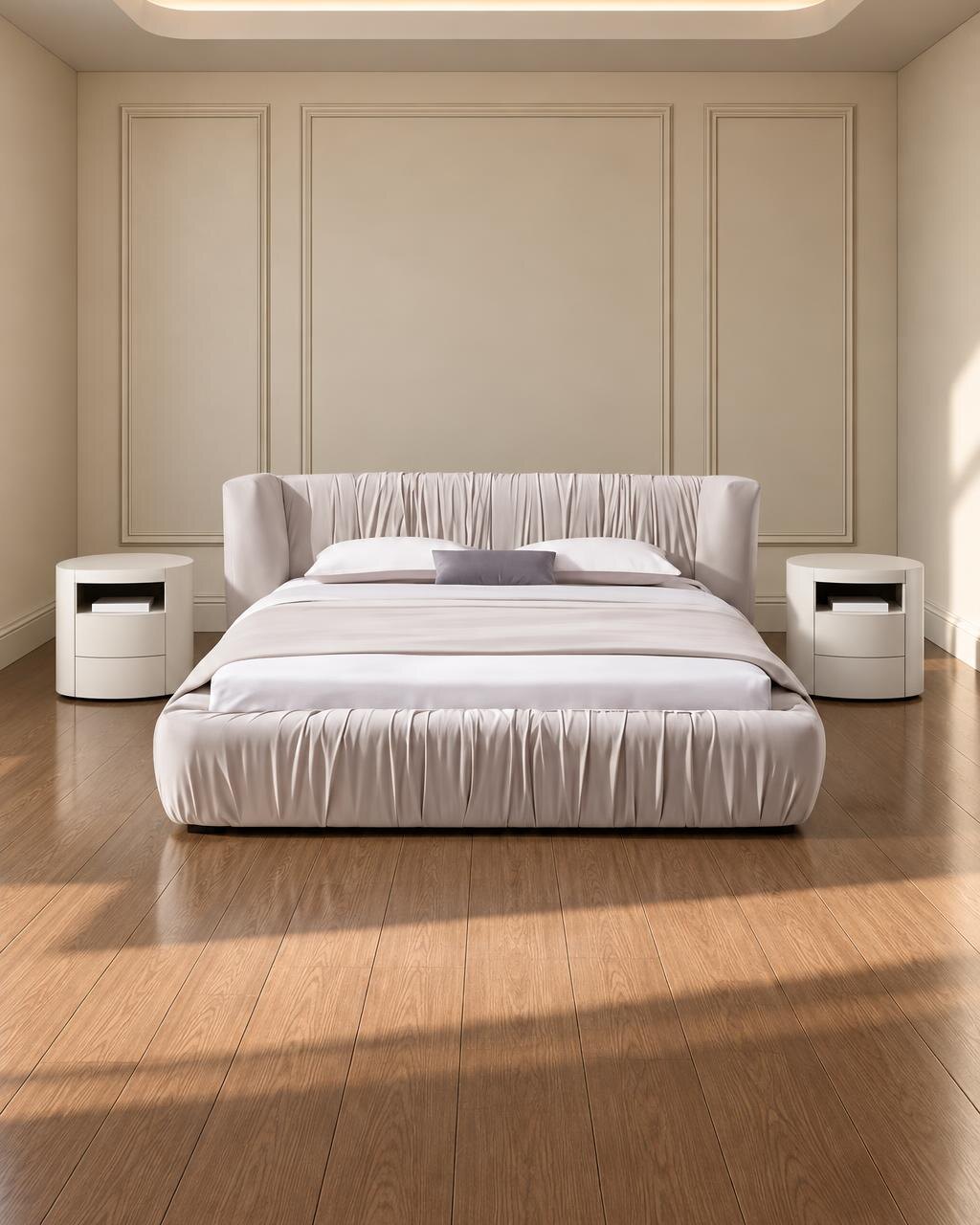 Nova Bed and Nightstand Set